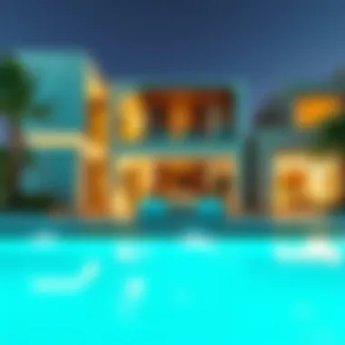 Luxury Villa Architecture in Acacia Modern architectural design of a luxury villa in Acacia, Dubai