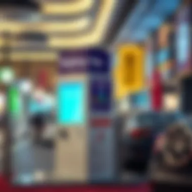 Parking fee payment kiosk at Al Ghurair Mall