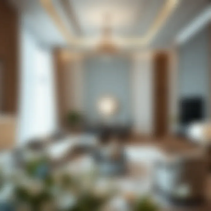 Upscale Residential Interior by Al Mizan Realty Interior design of an upscale residential unit developed by Al Mizan Realty