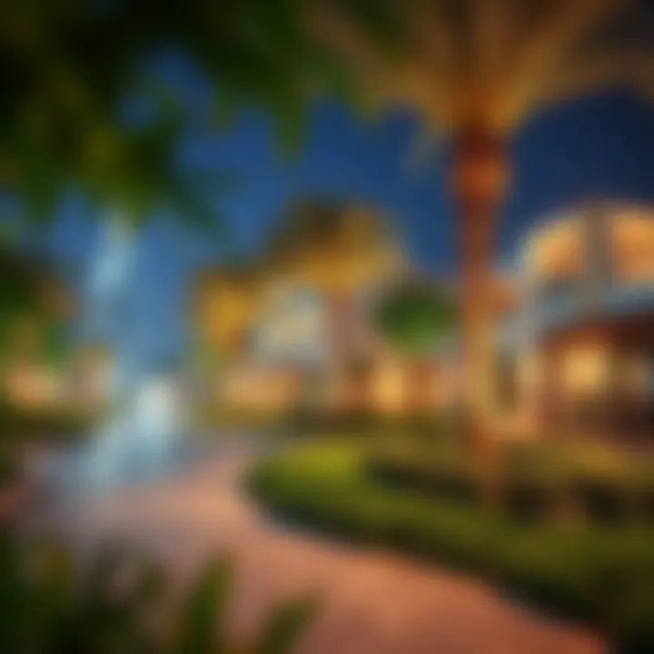 Sustainable Community Spaces in Al Tilal City Community park in Al Tilal City promoting sustainable living