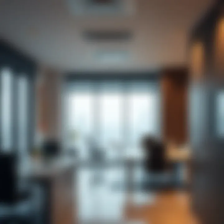 Interior view showcasing the workspace of Al Yasmeen Building Office 311