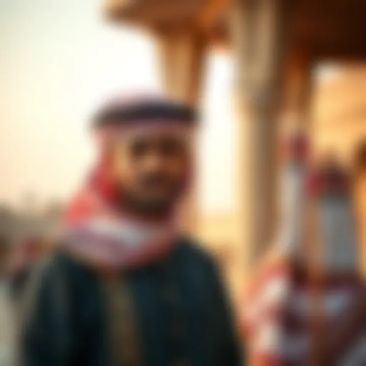Emirati Cultural Heritage Traditional Emirati attire showcasing cultural heritage