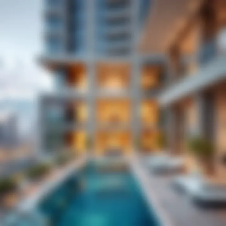 Architectural Design of Aykon Tower B The modern architectural design of Aykon Tower B