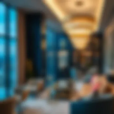 Luxurious Interiors of Aykon Tower B Luxurious interior spaces of Aykon Tower B