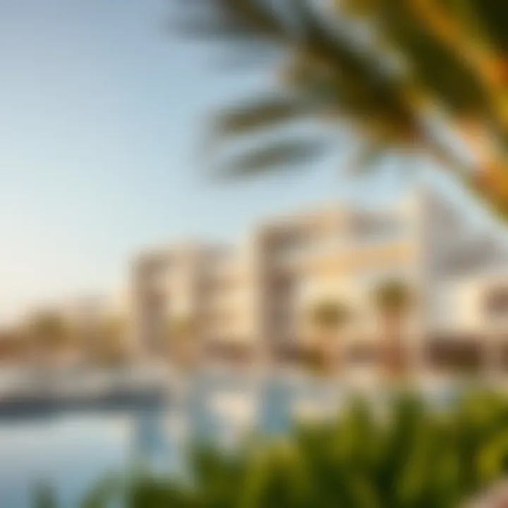Architectural rendering of the completed Azizi Riviera