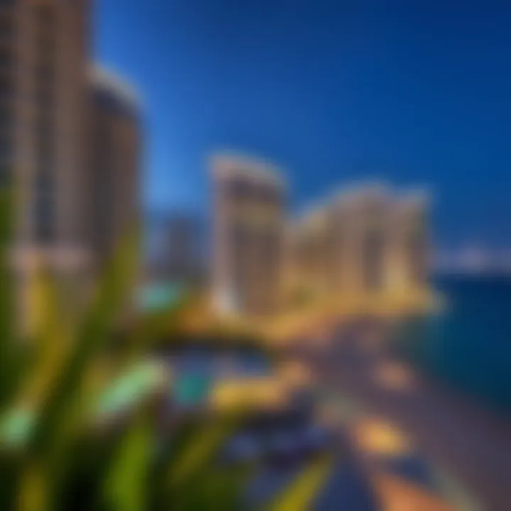 Bahar 5 - Beachfront Luxury Stunning beachfront view of Bahar 5 in JBR