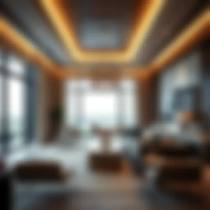 Sophisticated Interiors at Bahar 5 Elegant interior design of a residence in Bahar 5