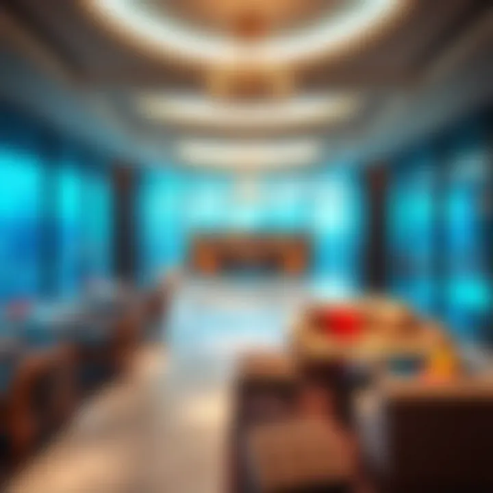 Luxurious amenities within Barsha Valley Building