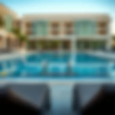 Exclusive Amenities at Binghatti Residence Amenities offered at Binghatti Residence including pool and fitness center