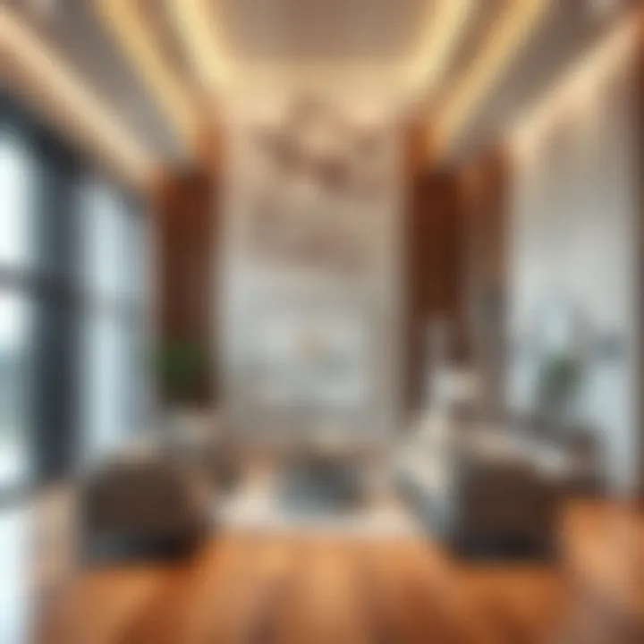 Interior Design Excellence Luxurious interior design of an award-winning project