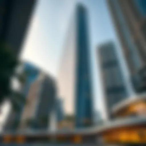 Stunning skyscraper showcasing architectural innovation