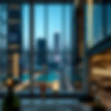 Graphs illustrating market trends and investment potential in Dubai real estate