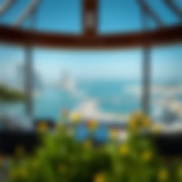 Breathtaking View of The Palm Panoramic view of The Palm from Cheval Maison