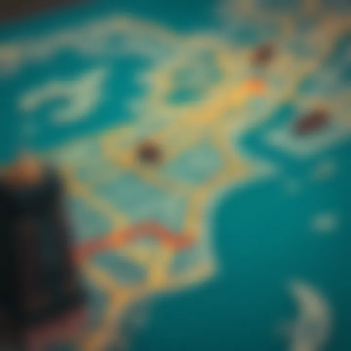 Strategic Location Map of Citadel Tower Map illustrating the strategic location of Citadel Tower in Dubai
