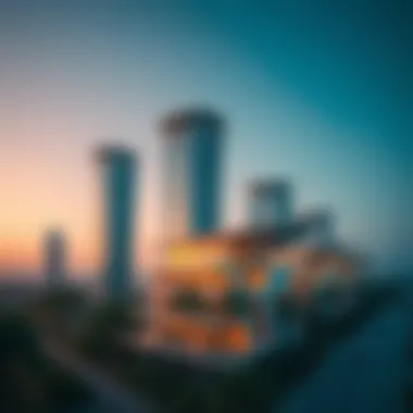 Innovative Architectural Designs of Cloud Towers Architectural blueprint of a modern cloud tower