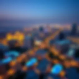 A panoramic view of Jebel Ali showcasing its vibrant community and modern architecture