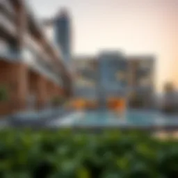 Architectural marvel of Amalia Residences showcasing contemporary design