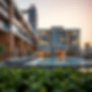 Architectural marvel of Amalia Residences showcasing contemporary design