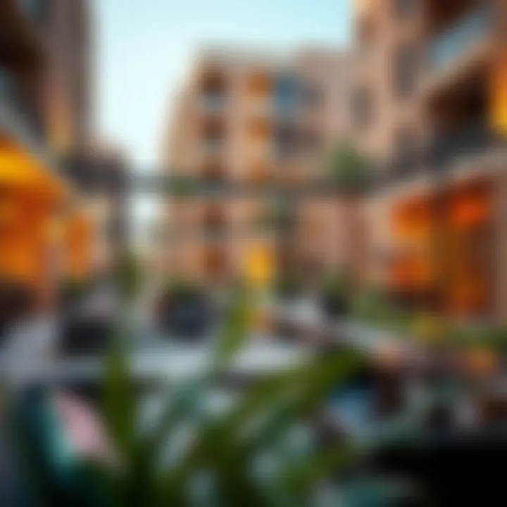 Vibrant community spaces within Amalia Residences fostering social interaction