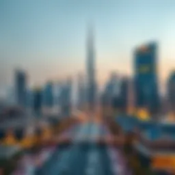 Dubai skyline showcasing economic growth