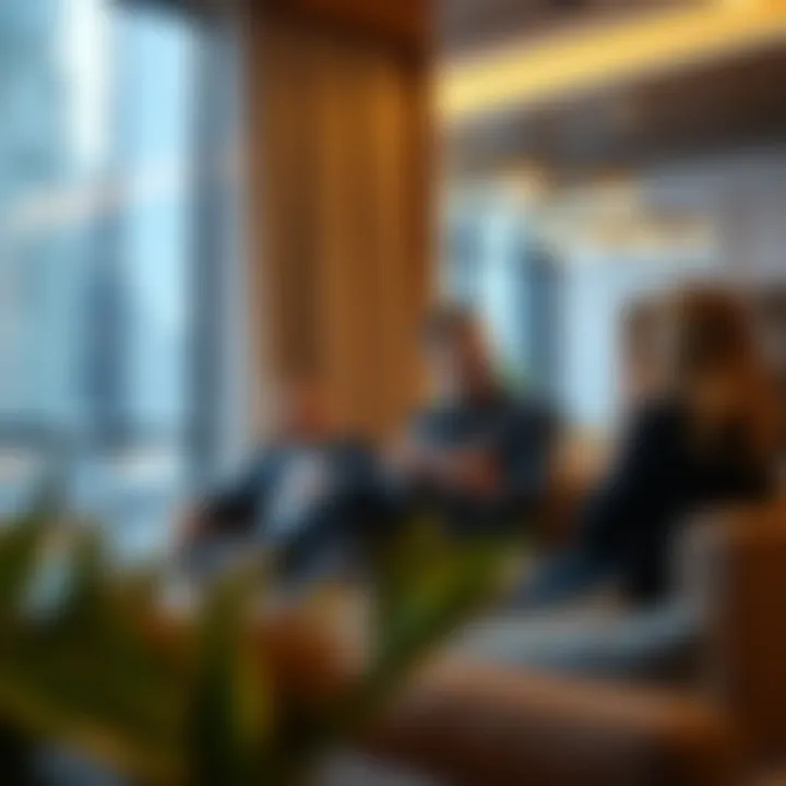 Investment Opportunities in Business Bay Investors discussing property options