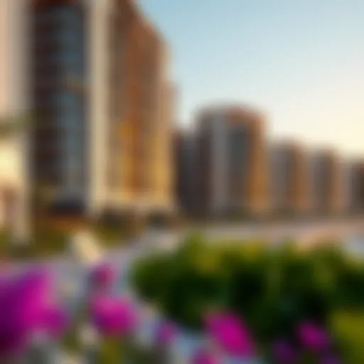 Luxurious view of Cove Emaar residences