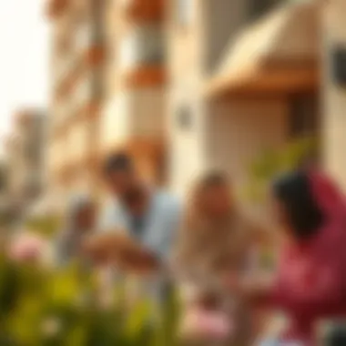 Vibrant community life around Damac developments in Dubai