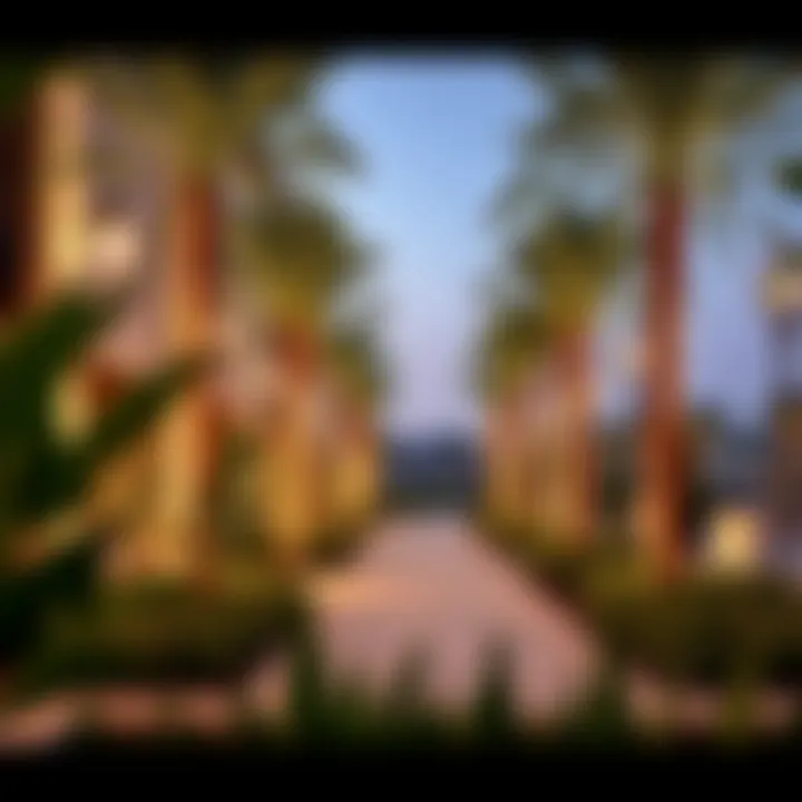 Community amenities at a Danube project in Dubai