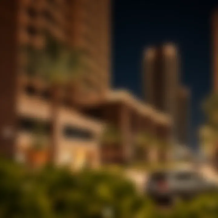 Amenities and recreational areas around Deira flats