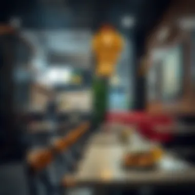 Cozy Vibes at a Casual Eatery Charming casual eatery with vibrant decor