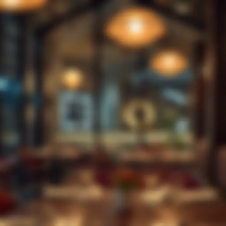 A cozy atmosphere inside a hidden gem restaurant in Dubai Marina