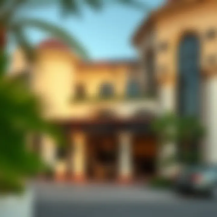 Architectural Beauty of Jumeirah Restaurants Architecturally stunning restaurant exterior