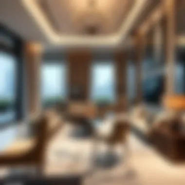 Contemporary Luxury in Emaar Greens Luxurious interiors of a sample apartment in Emaar Greens reflecting contemporary design