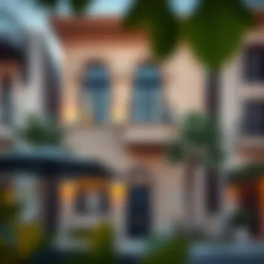 Stunning façade of a 1 BHK property in Deira