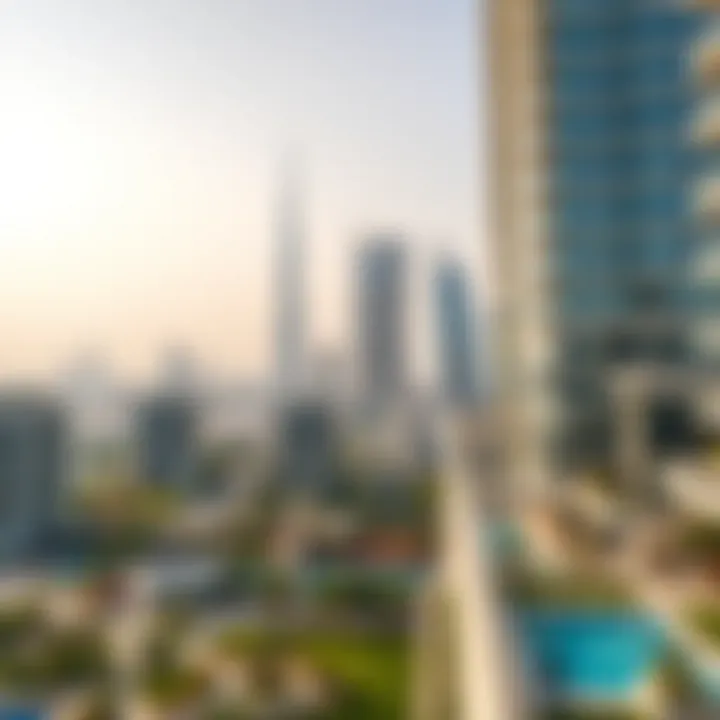 Jebel Ali Skyline View View of Jebel Ali skyline showcasing affordable housing