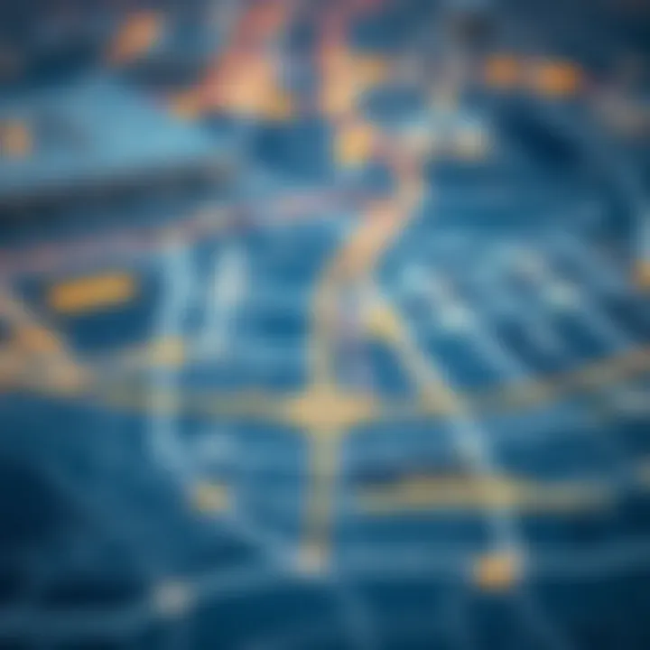 Strategic location map of Ajman Industrial 2, emphasizing connectivity and access