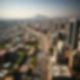 Urban Landscape of البرشاء هايتس Aerial view of البرشاء هايتس showcasing urban development