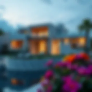 Beautiful architectural design of residential properties in المرابع العربية