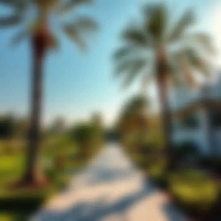 Tranquil parks and green spaces within المرابع العربية, perfect for family activities