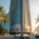 Al Moosa Tower Exterior Exterior view of Al Moosa Tower showcasing its unique architecture