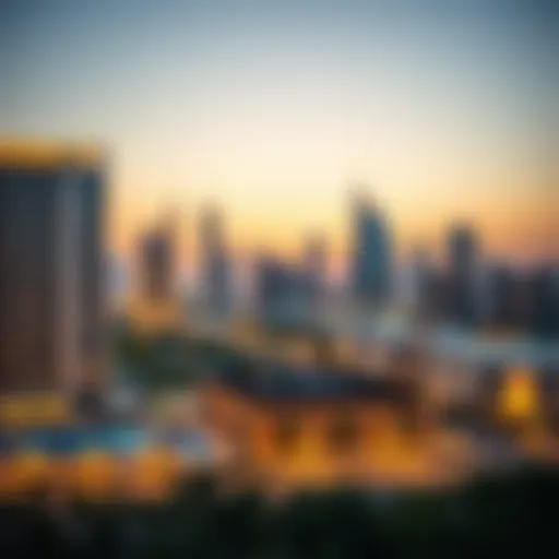 Al Seef 3 Skyline Stunning skyline view of Al Seef 3, showcasing modern architecture