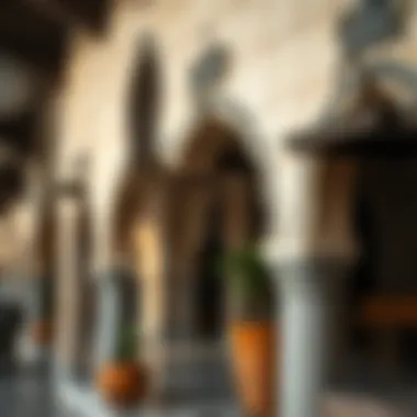 Decorative elements and architectural details that reflect the rich cultural heritage of Dubai