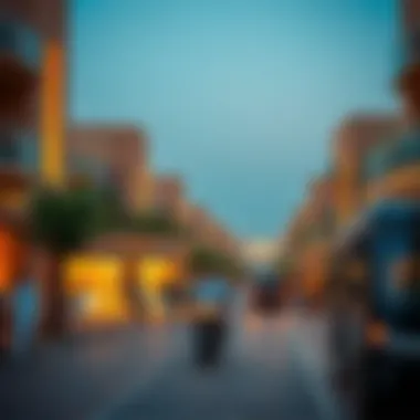 Vibrant community atmosphere