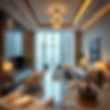 Inside Diamond 4: A Glimpse of Luxury Luxurious interiors showcasing modern design