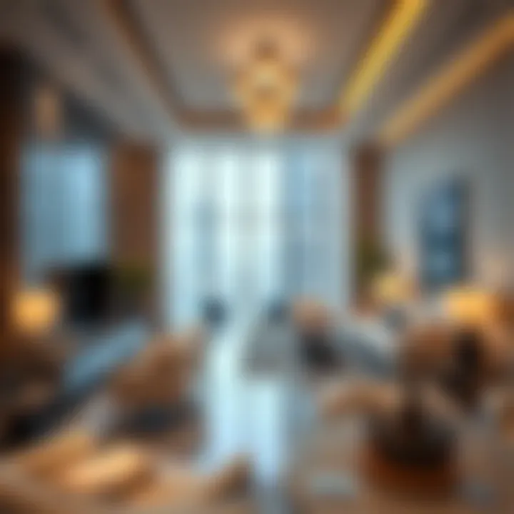 Inside Diamond 4: A Glimpse of Luxury Luxurious interiors showcasing modern design