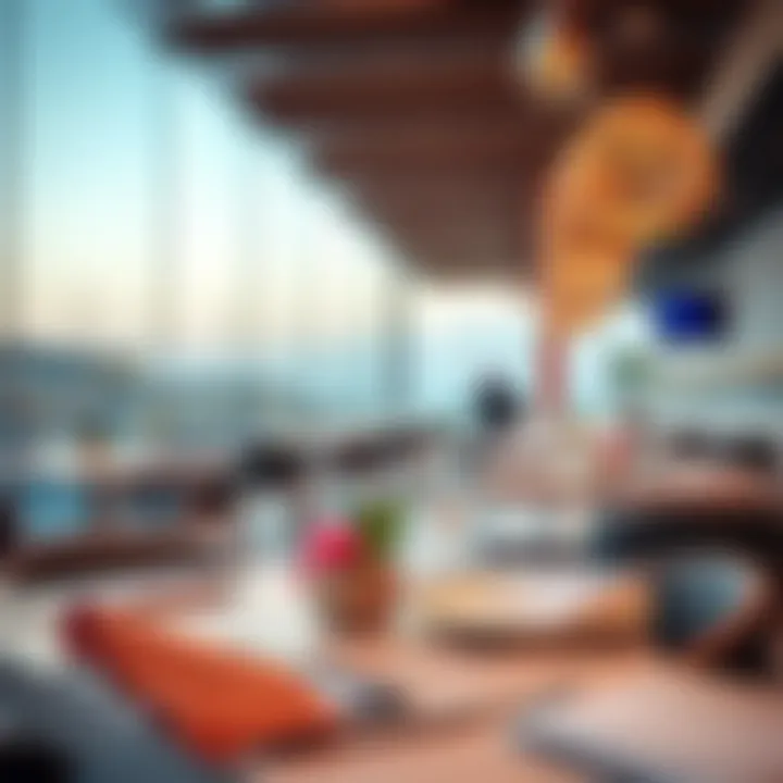 Culinary Delights at Dubai Marina Beach Club Gourmet dining experience at Dubai Marina Beach Club