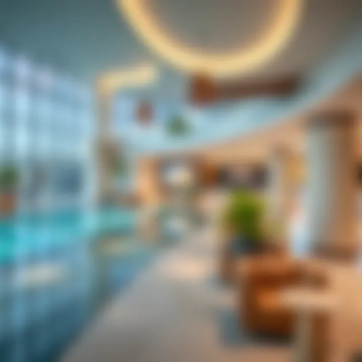 Modern Amenities at Elan Tilal Al Ghaf Modern amenities offered at Elan Tilal Al Ghaf