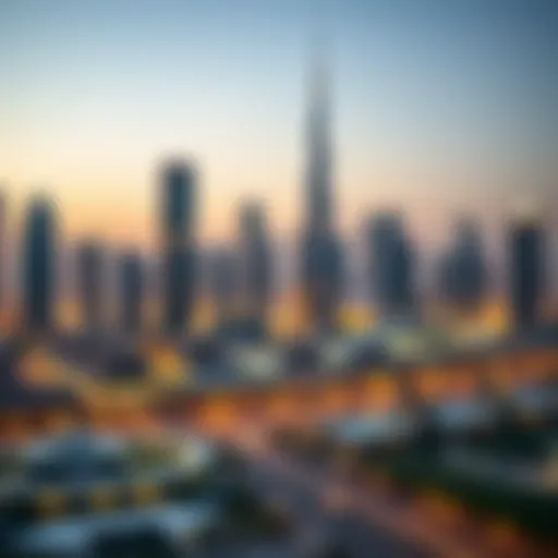 Dubai Skyline: A Hub of Real Estate Opportunities Luxurious Dubai skyline showcasing real estate opportunities