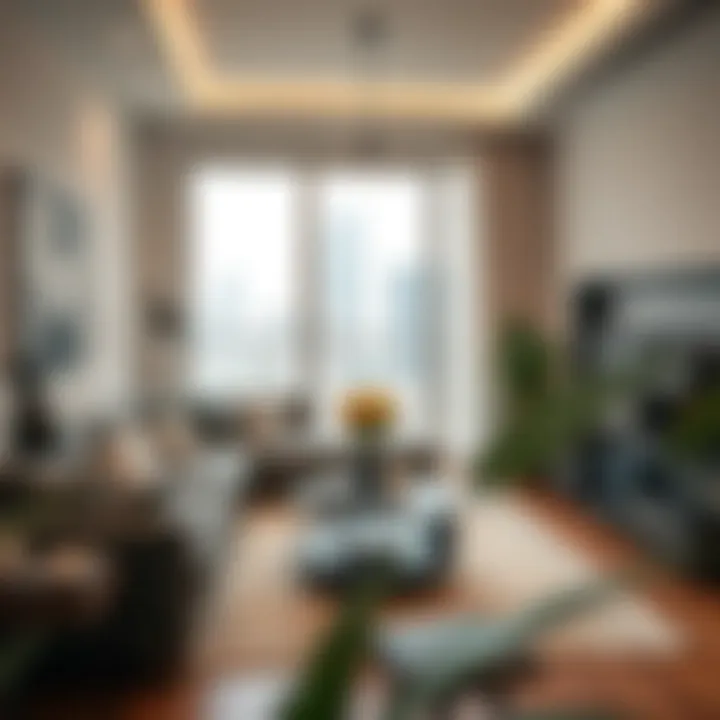 A cozy shared living space showcasing modern design