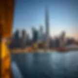 A modern Dubai skyline representing the urban landscape for furniture relocation